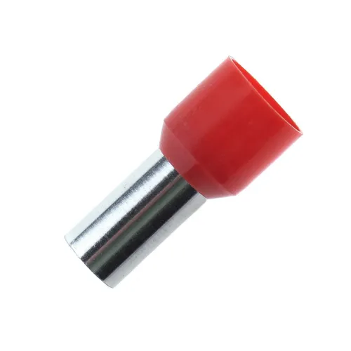 Stk. Aderendhülsen rot 35,00mm² isoliert Kabel Endhülsen 35mm² 50