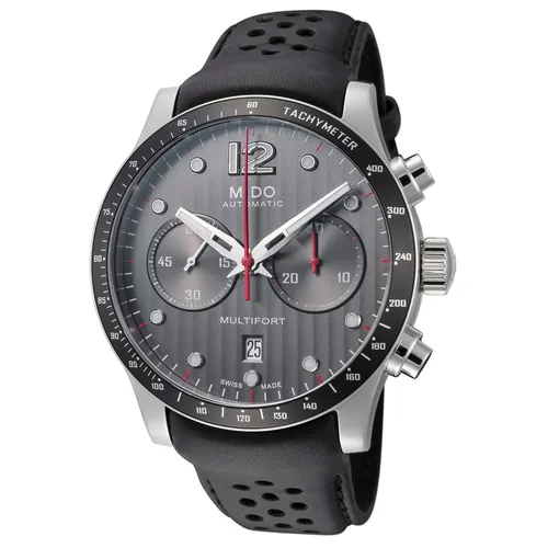 Mido Herren Multifort 44mm Automatische Armbanduhr - Elegante Edelstahl-Armbanduhr mit 100m Wasserdichtigkeit und kratzfestem Saphirglas, ideal für stilbewusste Herren.