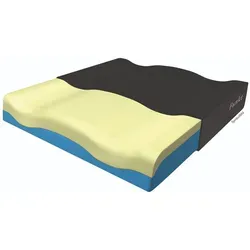 Funke Medical Sitzkissen XSEAT - Dekubitustherapie-Sitzkissen - Stuhlkissen für optimale Druckentlastung, Maße: 44x45x8 cm, ideal zur Dekubitustherapie und zur Verbesserung des Sitzkomforts.