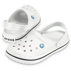 Crocs Crocband Unisex Weiß US M10 (EU 43-44) - Bequeme Crocs Crocband Unisex – ideal für Beruf und Freizeit. Ergonomisches Design für optimalen Komfort und leichtes Gewicht von nur 150 g pro Schuh. Hergestellt aus hochwertigem CrosliteTM-Material, das einfach zu reinigen ist.