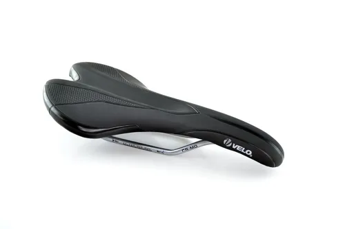 VELO VELO Mikrofaser-Sattel, 257 g, 274 x 135 mm, Fahrrad