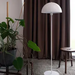 Stehleuchte Dyberg Larsen, Stockholm, Weiß, für Wohnzimmer, Metall, Design - 140