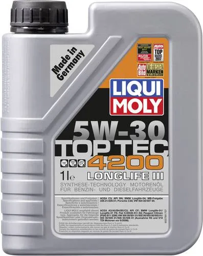 Liqui Moly Motoröl Top Tec 4200 5W-30 New Generation 3706