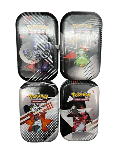 Weiße Flammen / Schwarze Blitze - Mini Tin - Pokémon TCG - TCG OVP Decks & Starter, enthält exklusive Karten und ist ideal für Sammler und Spieler.