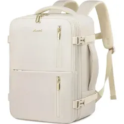 Handgepäck Reiserucksack 40x30x20 für 14 Zoll Laptop - Grau - Vielseitiger Handgepäck Rucksack für Reisen und Freizeit mit Laptopfach und Nassfach. Erfüllt die Anforderungen vieler Airlines und sorgt für eine organisierte Reise. Robuste, wasserabweisende Beschichtung schützt Ihre Wertsachen.