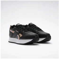 Reebok Classics Glide Ripple Double Trainers EU 38 - Damen-Sneaker mit Leder- und Synthetik-Obermaterial, gepolstert für optimalen Komfort und eine Luxcomfort-Einlegesohle für langanhaltende Bequemlichkeit.