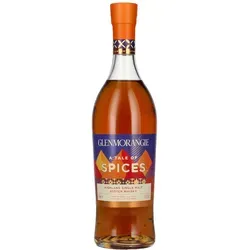 Glenmorangie A TALE OF SPICES Highland Single Malt 46% Vol. 0,7l Geschenkbox - Exklusive Whisky-Kreation aus marokkanischen Rotweinfässern, perfekt für Genießer, die auf eine sinnliche Geschmacksreise mit exotischen Gewürzen und Aromen gehen möchten.