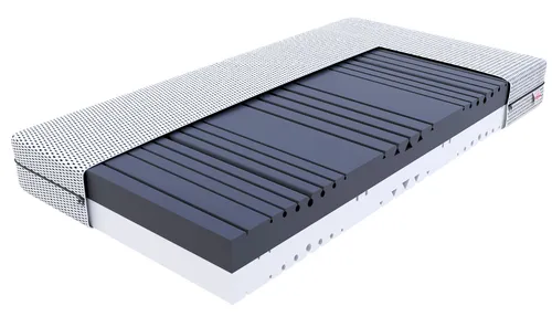 Matratze 100x200 cm SPACE – 7 Zonen Kaltschaum für optimalen Schlafkomfort - Matratzen mit 7 optimierten Liegezonen für perfekte Körperanpassung, punktelastischer Kaltschaumkern, waschbarer Bezug und für Allergiker geeignet – für erholsamen Schlaf!