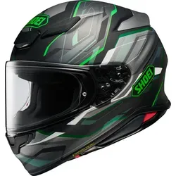 Shoei NXR 2 Capriccio Helm, schwarz-grün, Größe 2XS für Männer