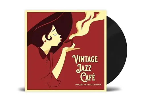 Vinyl Vintage Jazz Cafè – Luis Armstrong, Billie Holyday, Benny Goodman, Cab Calloway, Count Basie [Vinyl LP]