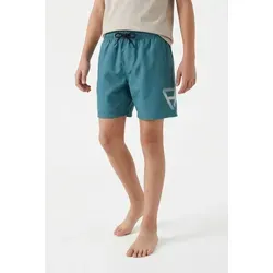 Brunotti Badeshorts CESTERY BOYS SWIM SHORTS für Jugendliche – Sportlich und bequem in Grün - Diese sportlichen Badeshorts in leuchtendem Grün bieten ein leichtes Tragegefühl und sind ideal für den Sommer. Mit 100% Polyester für optimale Bewegungsfreiheit und einfache Pflege.