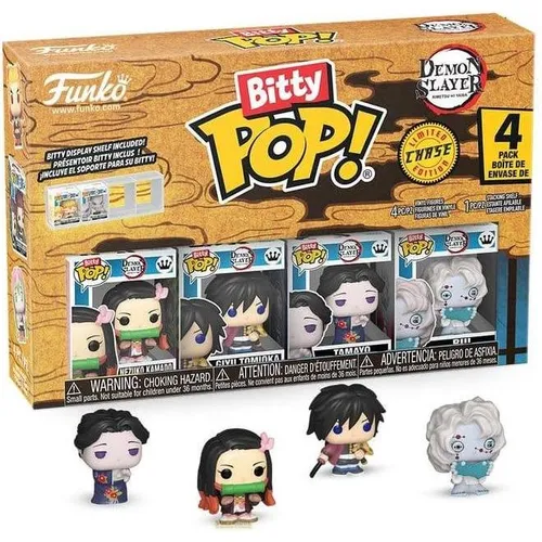 Funko Demon Slayer: Kimetsu no Yaiba pack 4 figurines Bitty POP! Vinyl Nezuko 2,5 cm (67307)