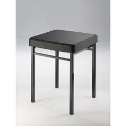 Badhocker Remi Metall Schwarz