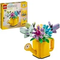 LEGO Creator 31149 Gießkanne mit Blumen - 3-in-1 Modell mit beweglichen Blütenblättern und fliegenden Schmetterlingen, ideal für kreative Kinder ab 8 Jahren
