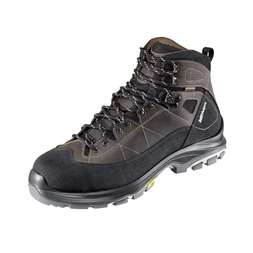 Lupriflex Nature Aqua Mid Sicherheitsschuh SRC S3 - Braun - Größe 47 - Hochwertiger Sicherheitsschuh im Outdoor-Design für optimalen Tragekomfort. Mit atmungsaktiver Membran und robuster Vibram-Sohle für besten Halt. Ideal für den täglichen Einsatz.