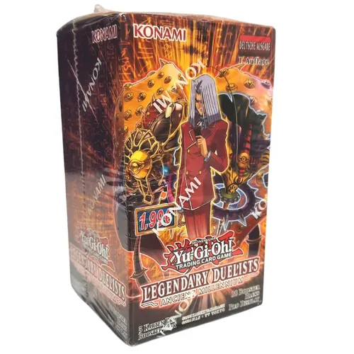 Yu-Gi-Oh! Legendary Duelists Ancient Millennium Display 18 Booster sealed deutsch - Sammelkarten - Deutsche 1. Edition, sealed Display mit brandneuen Karten der größten Schurken und strategischen Upgrades für spannende Duelle.