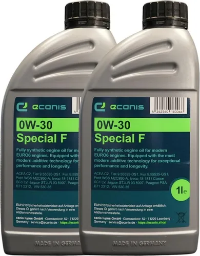 Motoröl Multipack 2x1 l 0W-30 C3 SN ECANIS Special F vollsynthetisch für PKW