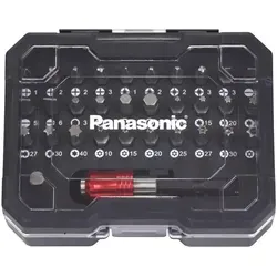 Panasonic EY 9BS100E Bitset 31-teilig - Zubehör für Elektrowerkzeug, hochwertiger 31-teiliges Bitsatz mit langlebigen Qualitäts-Bits, ideal für Profis und Heimwerker in verschiedenen Handwerksbereichen.