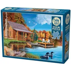 COBBLE HILL PUZZLES 500tlg. Puzzle "Loon Lake" - ab 12 Jahren