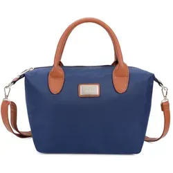 Gallantry Cabas La Balade Handtasche S, Blau - Praktische und stilvolle Handtasche in Blau, ideal für den Alltag. Mit geräumigen Organizerfächern für Ihre Essentials und vielseitig tragbar als Umhängetasche oder Handtasche.