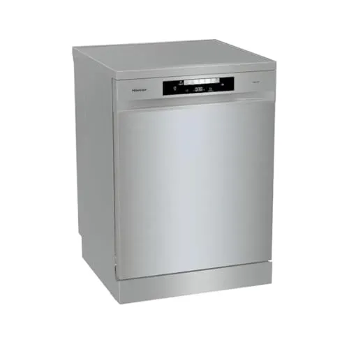 Hisense HS643C90X Geschirrspüler 16 Besteckplätze - Energieeffizienter Geschirrspüler mit 6 Programmen, ideal für die moderne Küche. Kompakt und einfach zu installieren, für perfekte Reinigungsergebnisse.