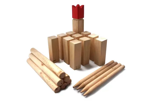 Ocean5 Wurfspiel Kubb Regular - Outdoor-Spielzeug für Groß und Klein: Das Kubb Wikingerspiel von Ocean5 sorgt für Spielespaß im Freien – ideal für Gartenpartys und Ausflüge mit Familie und Freunden.