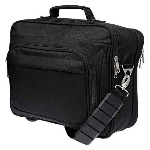 Christian Wippermann Umhängetasche - Große Herren Schultertasche im Messenger-Stil - Umhängetaschen für Herren, robustes Material, ideal für DIN A4 Unterlagen und mehr, mit mehreren Fächern und verstellbarem Schulterriemen für optimalen Tragekomfort.
