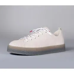 Think HONEY Damenschuhe - Bequeme Schnür-Halbschuhe in Weiß - Größe 38 - Stylische Schnür-Halbschuhe von Think, aus hochwertigem Echtleder mit einem komfortablen Korkfußbett. Ideal für den Alltag, mit extra weicher Gummisohle für hohen Tragekomfort.