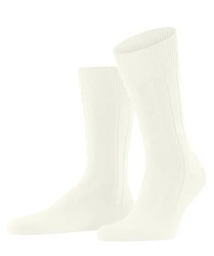 FALKE Herren Socken Lhasa Rib M – Luxus aus Wolle und Kaschmir - Herrensocken aus nachhaltiger Wolle-Kaschmir-Mischung, atmungsaktiv und besonders weich; ideal für kalte Tage mit flacher Zehennaht gegen Druckstellen.