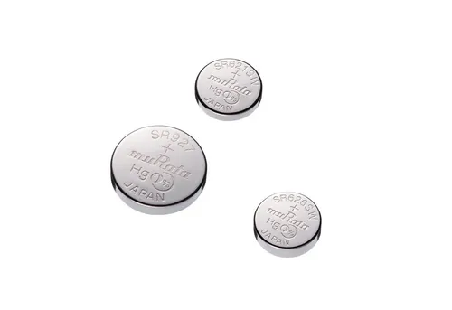 muRata 377 Uhrenbatterie SR626SW - Hochwertige Silberoxid Knopfzelle - Batterien: Diese langlebige SR626SW Knopfzelle bietet einen geringen Stromverbrauch und zuverlässige Energie für Uhren und kleine Geräte.