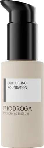 Biodroga Bioscience Institute 360° Lifting Foundation 30 ml - Make-up mit innovativer 360° Lifting-Technologie, sorgt für einen strahlenden Teint und ein jugendliches Hautbild.