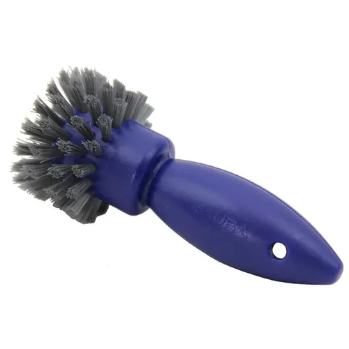 ReinigungsBerater Steckdosenbürste Sauba UNO 90 mm blau-grau - Sonstige Reinigungsgeräte, kompakte Bürste für ca. 2.000 Reinigungszyklen, ideal für Steckdosen vom Typ C, F und K – praktisch für Zuhause und unterwegs.