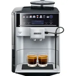 Siemens te653311rw Freistehende automatische Espressomaschine 1.7L 2Tassen Schwarz, Silber Kaffeemaschine - Silber