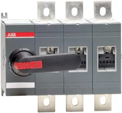 ABB OT630E03P Lasttrennschalter 3polig 630A - Sonstige Elektroinstallationsartikel mit hoher Flexibilität und Effizienz, ideal für Haupt- oder Unterverteilungen, unterstützt Stromstärken bis 630A und bietet umfangreiches Zubehör.