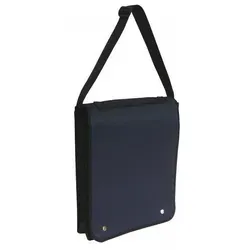 Nedo Feldtasche aus Segeltuch – Schwarz - Praktische Feldtasche für Handwerker und Outdoor-Enthusiasten. Mit Tragegriff, Schulterriemen und mehreren Fächern für optimale Organisation und einfachen Transport.