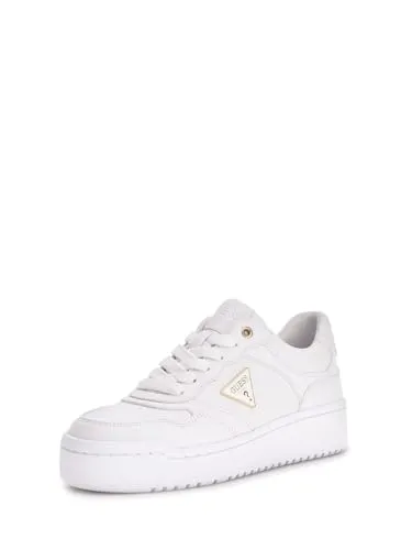 GUESS Miriam FLJMI6FAL12WHITE - Damen Sneaker 39 EU - Stylische Damen Sneaker mit Schnürung von Guess, aus hochwertigem Material und in elegantem Weiß - perfekt für jeden Anlass!