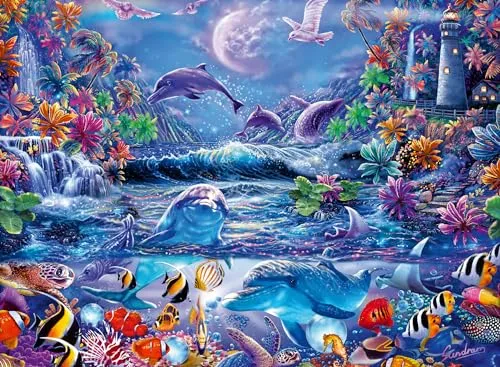 Ravensburger Puzzle 12000478 - Im Zauber des Mondlichts - 500 Teile Puzzle für Erwachsene und Kinder ab 12 Jahren,