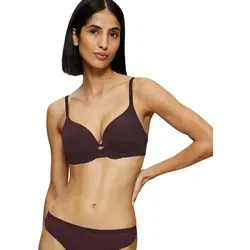 Triumph T-Shirt-BH Amourette Charm T WHP01 mit Stretch-Spitze - Eleganter gepolsterter T-Shirt-BH mit Bügeln, ideal für den Sommer. Unsichtbare, vorgeformte Cups sorgen für ein perfektes Dekolleté. Feminines Design mit zartem Spitzenbesatz für einen besonderen Look.