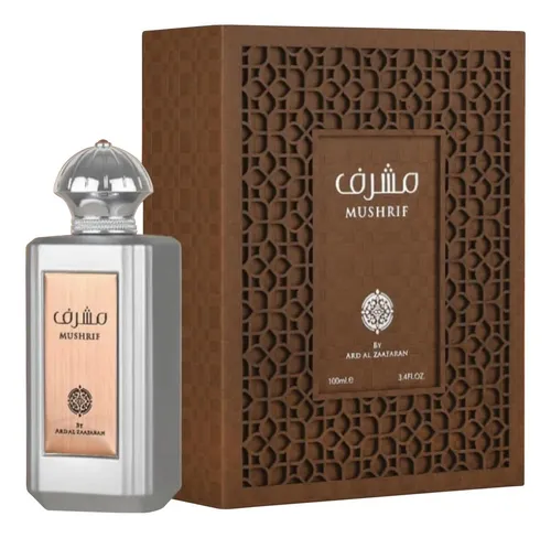 Ard Al Zaafaran Parfum Mushrif Eau de Parfum 100ml - Erleben Sie den exquisiten Unisex-Duft von Ard Al Zaafaran Mushrif Eau de Parfum 100ml. Mit fruchtigen und blumigen Noten bietet dieser Duft eine elegante Aura für jeden Anlass. Ideal für den täglichen Gebrauch oder besondere Momente.