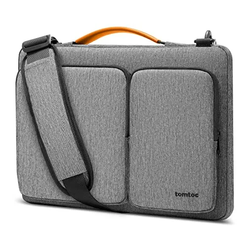 tomtoc Laptoptasche 16 Zoll für 16-Zoll MacBook Pro M5 Pro/Max (2026) A3428 A3429, M4/M3, 360° Schutz Wasserabweisend Notebooktasche Platz für Ladegerät, Dauerhaft Laptophülle für Tägliches Pendeln