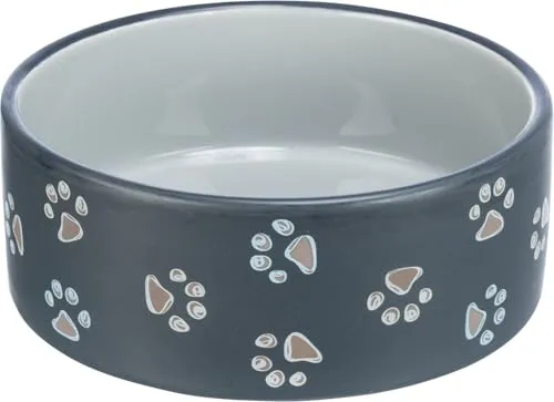 Jimmy bowl ceramic 1.5 l - 20 cm Fressnapf für Hunde, Zufallsauswahl mit einzigartigen Farben und Mustern