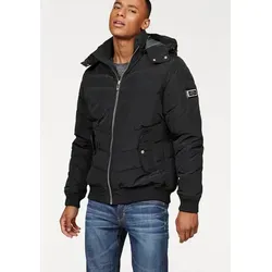 Bruno Banani Blouson aus schnelltrocknendem Material, trendiger Stil schwarz M (50)