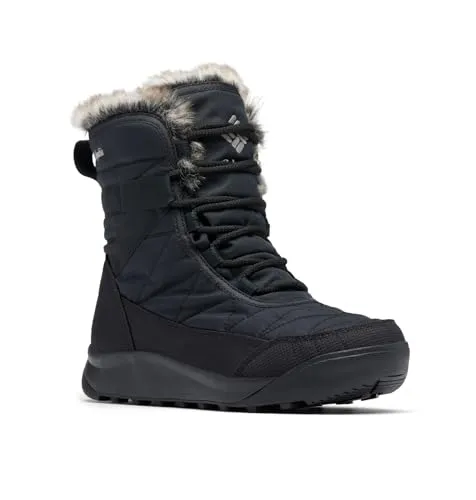 Snowboots COLUMBIA "MINXTM SHORTY IV", Gr. 37,5, schwarz - Wanderschuhe für Outdoor-Aktivitäten mit Omni-HeatTM Reflective-Technologie für optimale Wärme und Feuchtigkeitsmanagement. Ideal für Wanderungen und strapazierfähig.
