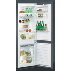 Whirlpool ART 66122 Einbau-Kühl-Gefrier-Kombination - Energieeffiziente Kühl-Gefrier-Kombination mit 2 Gefrierfächern und 4 Regalfächern, ideal für platzsparende Küchen. Leise im Betrieb mit nur 35 dB.