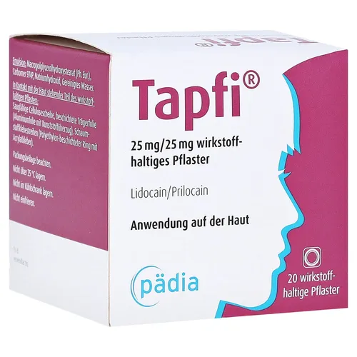 Tapfi Pflaster 20 St - Pflaster von Pädia GmbH - 20 St - rezeptfrei, ideal für die schnelle Wundversorgung und Hautschutz.