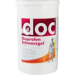 DOC Ibuprofen Schmerzgel 5% Spenderkartu 1 kg - rezeptfreies Schmerzgel für effektive Schmerzlinderung bei Gelenkschmerzen, von HERMES Arzneimittel