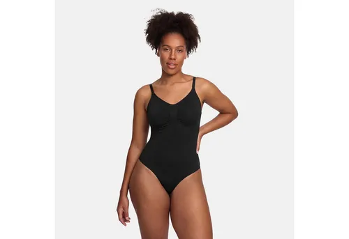cfab (creamy fabrics) Miederbody Bodysuit Sculpting Shapewear - Schwarz, Größe M - Figurformender Miederbody aus elastischem Material für eine perfekte Silhouette. Ideal für den täglichen Gebrauch und Maschinenwäsche geeignet.