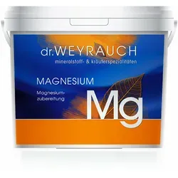 Dr. Weyrauch Mg Magnesium für Pferde 2,5 kg - Hochbioverfügbar - Optimale Unterstützung für Pferde mit Muskelverspannungen. Diese hochwertige Mischung aus Magnesiumbisglycinat und Magnesiumcitrat fördert die Muskulatur und sorgt für mehr Gelassenheit. Ideal für Sport- und Jungpferde!