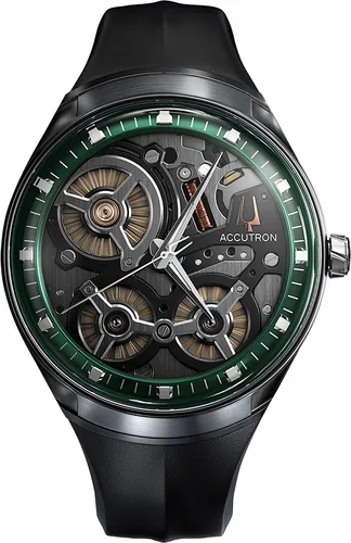 Bulova 2ES8A001 Accutron DNA Herrenuhr 45mm - Elegante Herrenuhr mit Edelstahlgehäuse, Automatik-Uhrwerk und Saphirglas. Wasserdicht bis 5 ATM und sportlich im Design – perfekt für den täglichen Einsatz.