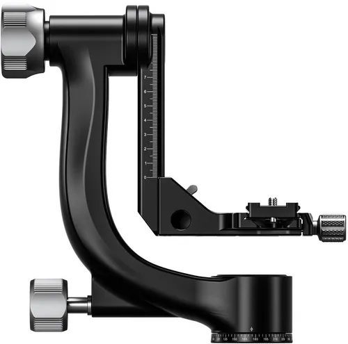 Leofoto 2-Wege-Neiger PG-4 Gimbal Kamerastativ - Robustes Stativ für schwere Teleobjektive bis 30kg, ideal für Naturbeobachtung und Sportfotografie. Mit präziser Steuerung dank ergonomischer Locking Knobs und exzellenter Ausbalancierung.